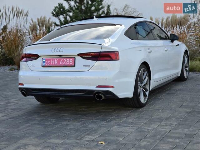 Белый Ауди A5 Sportback, объемом двигателя 2 л и пробегом 45 тыс. км за 25500 $, фото 29 на Automoto.ua
