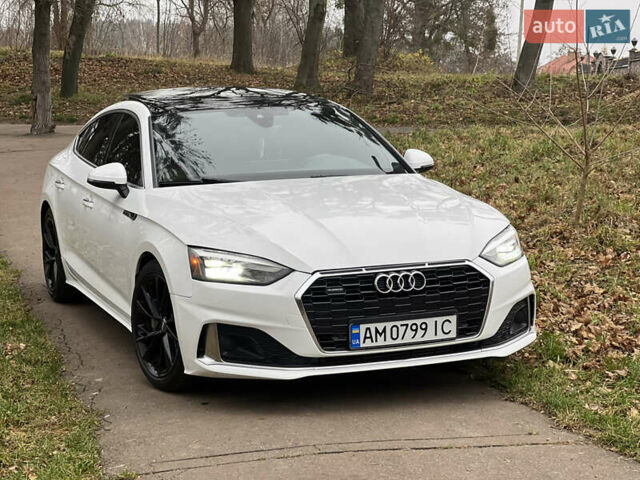 Белый Ауди A5 Sportback, объемом двигателя 1.98 л и пробегом 137 тыс. км за 23350 $, фото 7 на Automoto.ua