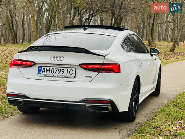 Белый Ауди A5 Sportback, объемом двигателя 1.98 л и пробегом 137 тыс. км за 23350 $, фото 11 на Automoto.ua