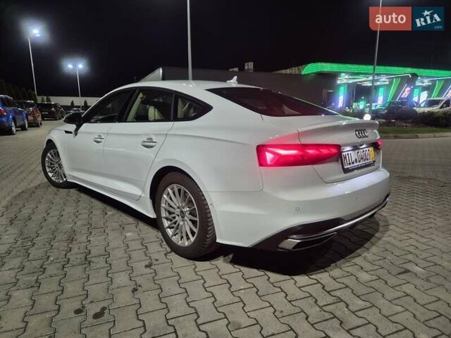 Белый Ауди A5 Sportback, объемом двигателя 2 л и пробегом 19 тыс. км за 37000 $, фото 4 на Automoto.ua