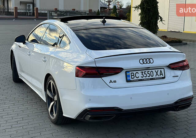 Белый Ауди A5 Sportback, объемом двигателя 2 л и пробегом 85 тыс. км за 37990 $, фото 5 на Automoto.ua