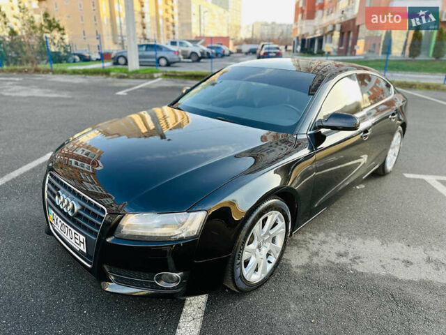 Черный Ауди A5 Sportback, объемом двигателя 1.8 л и пробегом 107 тыс. км за 12999 $, фото 5 на Automoto.ua