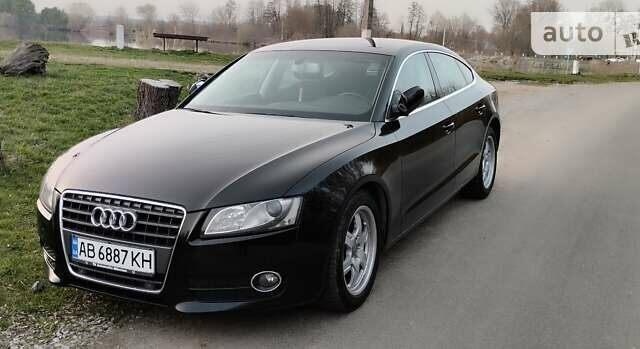 Чорний Ауді A5 Sportback, об'ємом двигуна 2 л та пробігом 292 тис. км за 12500 $, фото 4 на Automoto.ua