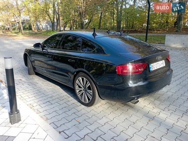 Черный Ауди A5 Sportback, объемом двигателя 2 л и пробегом 200 тыс. км за 9700 $, фото 9 на Automoto.ua