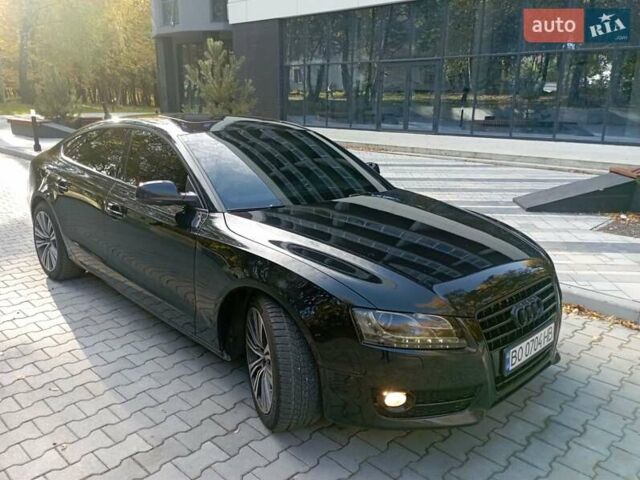 Черный Ауди A5 Sportback, объемом двигателя 2 л и пробегом 200 тыс. км за 9700 $, фото 7 на Automoto.ua