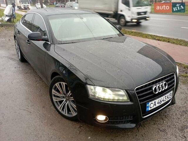 Чорний Ауді A5 Sportback, об'ємом двигуна 2 л та пробігом 190 тис. км за 9900 $, фото 5 на Automoto.ua