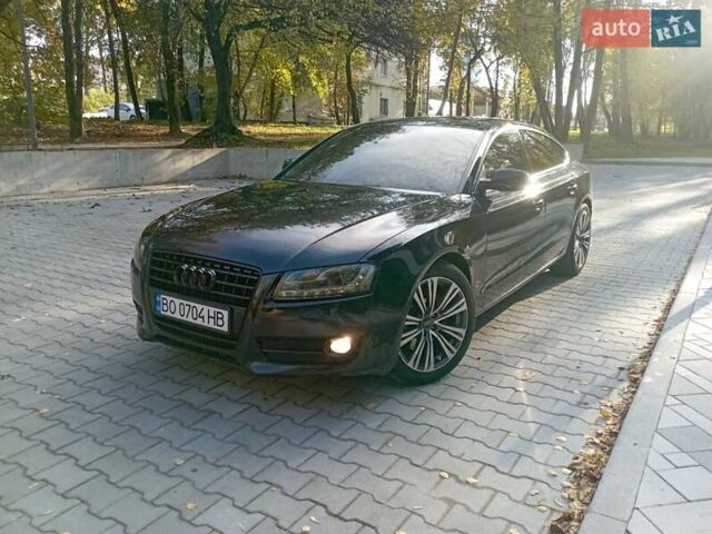 Черный Ауди A5 Sportback, объемом двигателя 2 л и пробегом 200 тыс. км за 9700 $, фото 5 на Automoto.ua