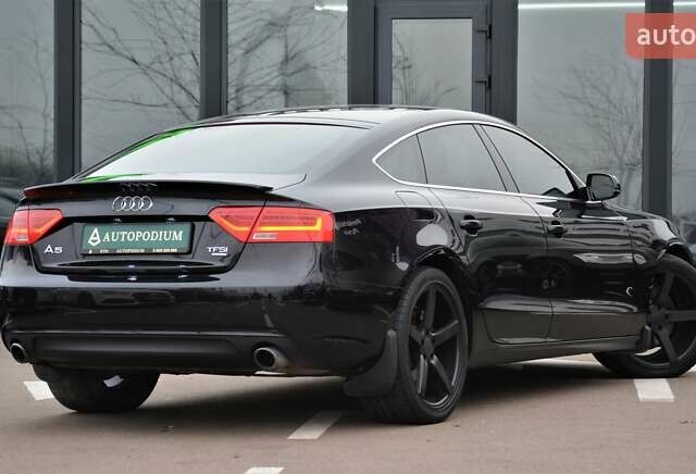 Черный Ауди A5 Sportback, объемом двигателя 2 л и пробегом 171 тыс. км за 14500 $, фото 12 на Automoto.ua