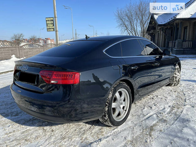 Черный Ауди A5 Sportback, объемом двигателя 2 л и пробегом 201 тыс. км за 17200 $, фото 5 на Automoto.ua