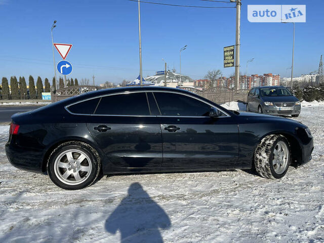 Черный Ауди A5 Sportback, объемом двигателя 2 л и пробегом 201 тыс. км за 17200 $, фото 6 на Automoto.ua