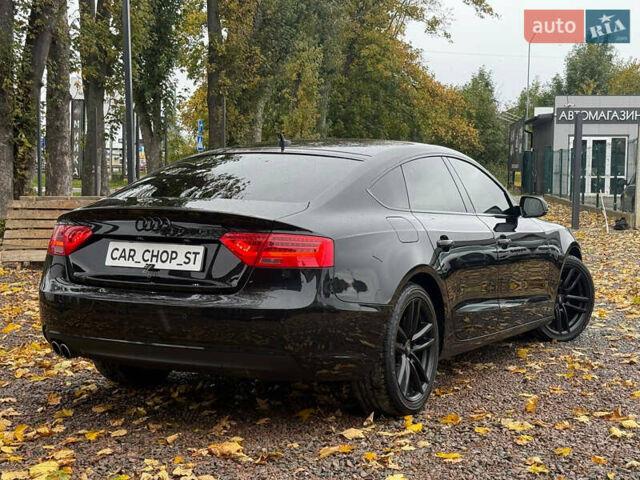 Черный Ауди A5 Sportback, объемом двигателя 1.97 л и пробегом 336 тыс. км за 13500 $, фото 1 на Automoto.ua