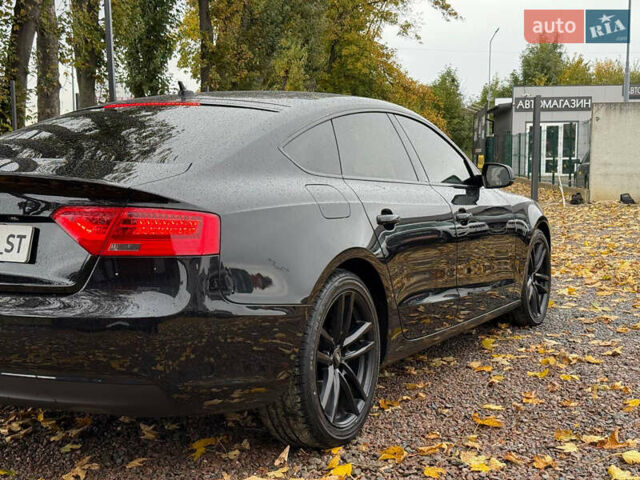 Черный Ауди A5 Sportback, объемом двигателя 1.97 л и пробегом 336 тыс. км за 13500 $, фото 16 на Automoto.ua