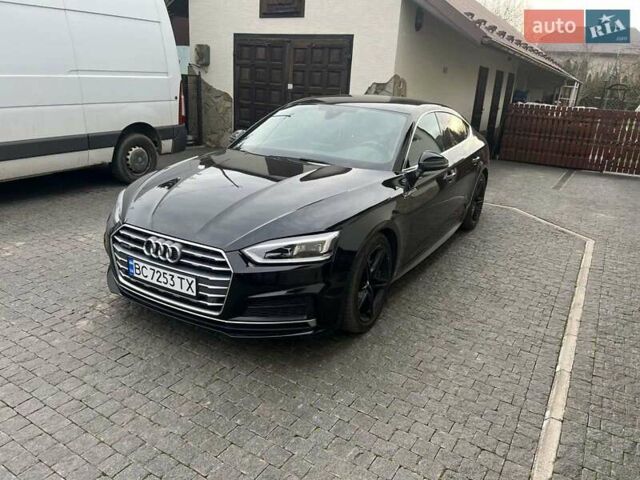 Черный Ауди A5 Sportback, объемом двигателя 1.97 л и пробегом 124 тыс. км за 27000 $, фото 1 на Automoto.ua
