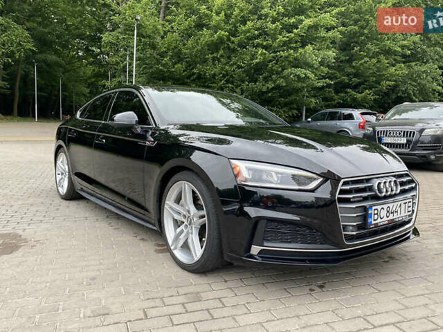 Черный Ауди A5 Sportback, объемом двигателя 1.98 л и пробегом 113 тыс. км за 28299 $, фото 2 на Automoto.ua