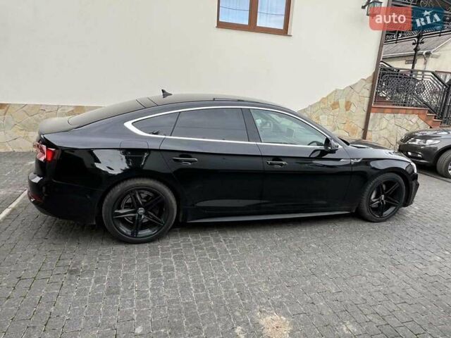 Черный Ауди A5 Sportback, объемом двигателя 1.97 л и пробегом 124 тыс. км за 27000 $, фото 6 на Automoto.ua
