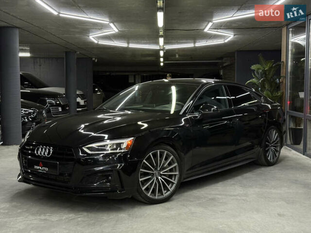 Чорний Ауді A5 Sportback, об'ємом двигуна 2 л та пробігом 101 тис. км за 27900 $, фото 6 на Automoto.ua