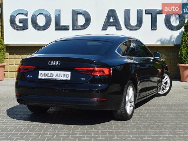 Чорний Ауді A5 Sportback, об'ємом двигуна 2 л та пробігом 184 тис. км за 23500 $, фото 12 на Automoto.ua