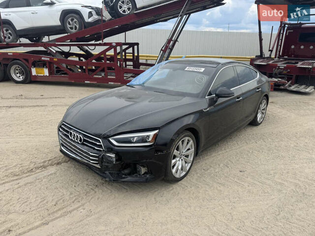Черный Ауди A5 Sportback, объемом двигателя 2 л и пробегом 133 тыс. км за 17400 $, фото 5 на Automoto.ua