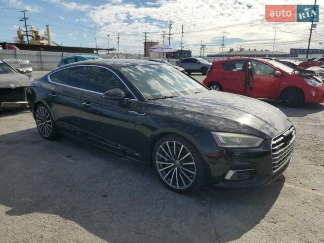 Черный Ауди A5 Sportback, объемом двигателя 2 л и пробегом 75 тыс. км за 5500 $, фото 3 на Automoto.ua