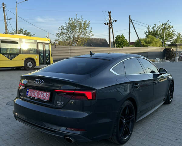 Черный Ауди A5 Sportback, объемом двигателя 2 л и пробегом 192 тыс. км за 23000 $, фото 3 на Automoto.ua