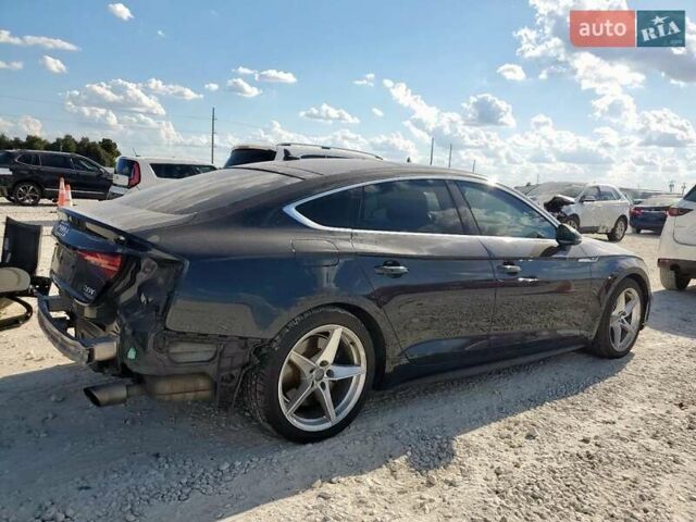 Черный Ауди A5 Sportback, объемом двигателя 2 л и пробегом 79 тыс. км за 5500 $, фото 2 на Automoto.ua