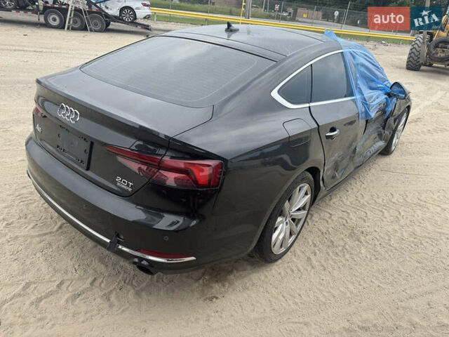 Черный Ауди A5 Sportback, объемом двигателя 2 л и пробегом 133 тыс. км за 17400 $, фото 4 на Automoto.ua