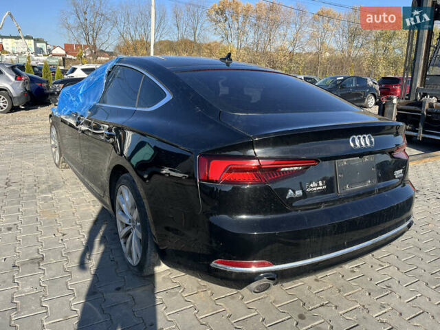 Черный Ауди A5 Sportback, объемом двигателя 2 л и пробегом 269 тыс. км за 11500 $, фото 3 на Automoto.ua