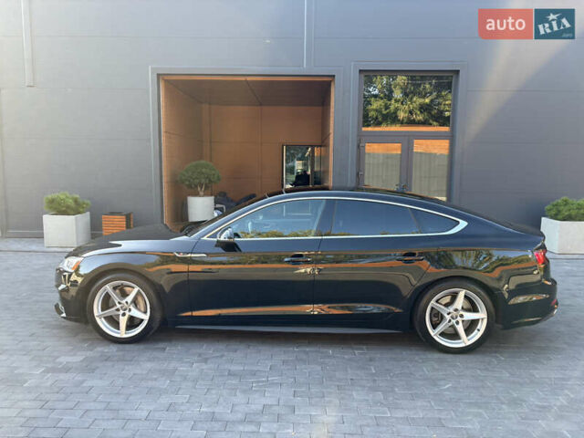 Черный Ауди A5 Sportback, объемом двигателя 2 л и пробегом 120 тыс. км за 27000 $, фото 1 на Automoto.ua