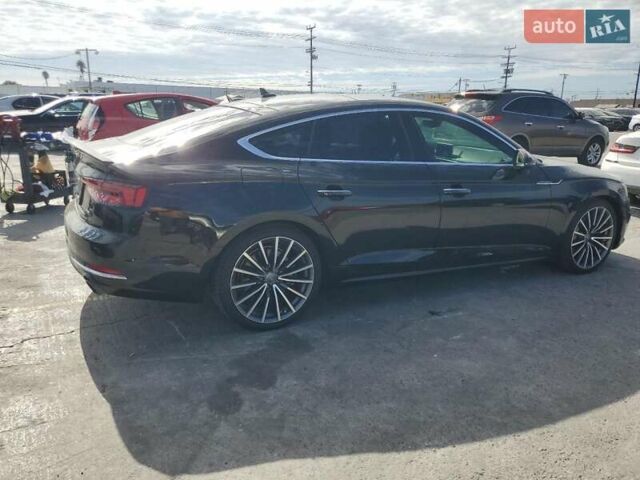 Черный Ауди A5 Sportback, объемом двигателя 2 л и пробегом 75 тыс. км за 5500 $, фото 2 на Automoto.ua