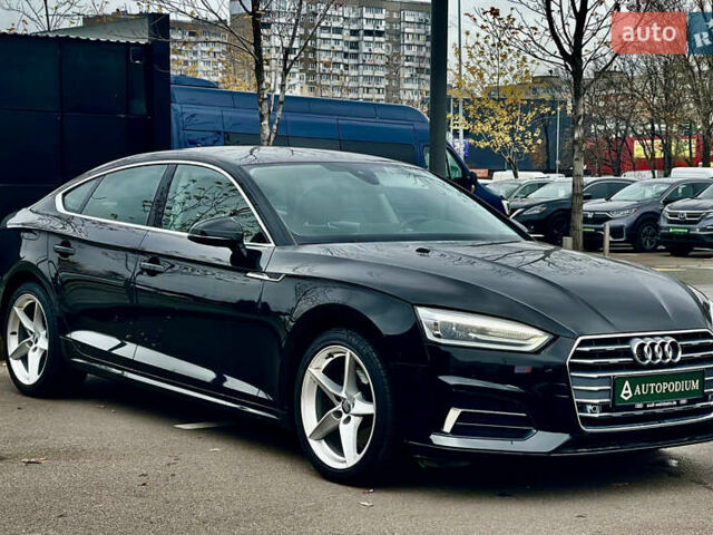 Черный Ауди A5 Sportback, объемом двигателя 2 л и пробегом 71 тыс. км за 22200 $, фото 5 на Automoto.ua