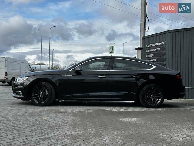 Черный Ауди A5 Sportback, объемом двигателя 2 л и пробегом 62 тыс. км за 23499 $, фото 6 на Automoto.ua