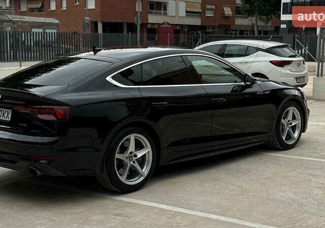 Черный Ауди A5 Sportback, объемом двигателя 1.98 л и пробегом 76 тыс. км за 27000 $, фото 8 на Automoto.ua