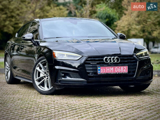 Черный Ауди A5 Sportback, объемом двигателя 2 л и пробегом 196 тыс. км за 27000 $, фото 2 на Automoto.ua
