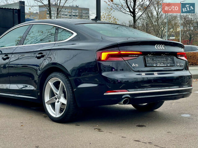 Черный Ауди A5 Sportback, объемом двигателя 2 л и пробегом 71 тыс. км за 22200 $, фото 10 на Automoto.ua