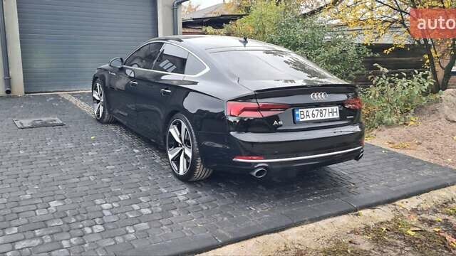 Черный Ауди A5 Sportback, объемом двигателя 2 л и пробегом 160 тыс. км за 21999 $, фото 5 на Automoto.ua