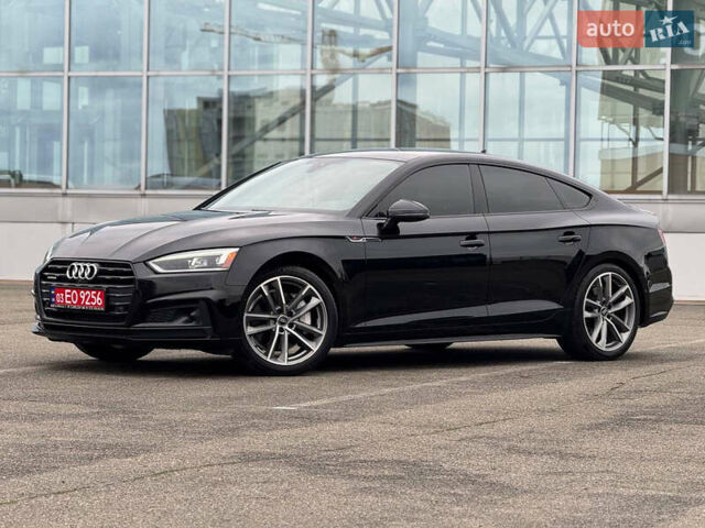 Черный Ауди A5 Sportback, объемом двигателя 2 л и пробегом 196 тыс. км за 27000 $, фото 1 на Automoto.ua