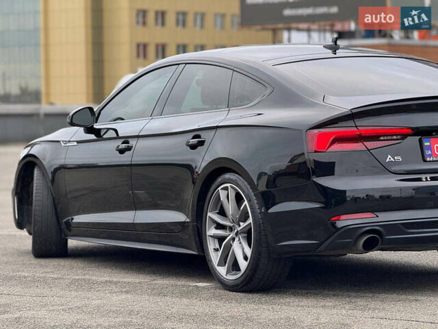Черный Ауди A5 Sportback, объемом двигателя 2 л и пробегом 196 тыс. км за 27000 $, фото 7 на Automoto.ua