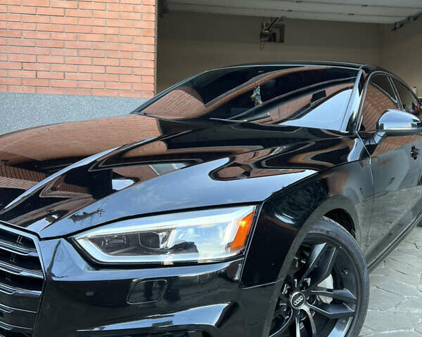 Черный Ауди A5 Sportback, объемом двигателя 1.98 л и пробегом 83 тыс. км за 26300 $, фото 2 на Automoto.ua