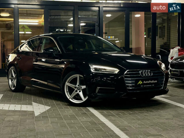 Черный Ауди A5 Sportback, объемом двигателя 2 л и пробегом 71 тыс. км за 24500 $, фото 1 на Automoto.ua