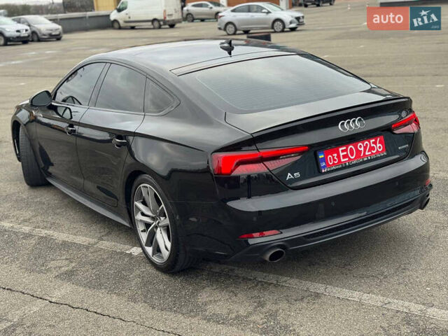 Чорний Ауді A5 Sportback, об'ємом двигуна 2 л та пробігом 196 тис. км за 27000 $, фото 9 на Automoto.ua