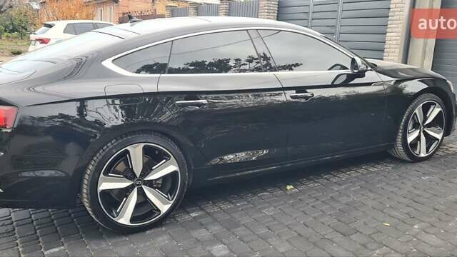 Черный Ауди A5 Sportback, объемом двигателя 2 л и пробегом 160 тыс. км за 21999 $, фото 2 на Automoto.ua
