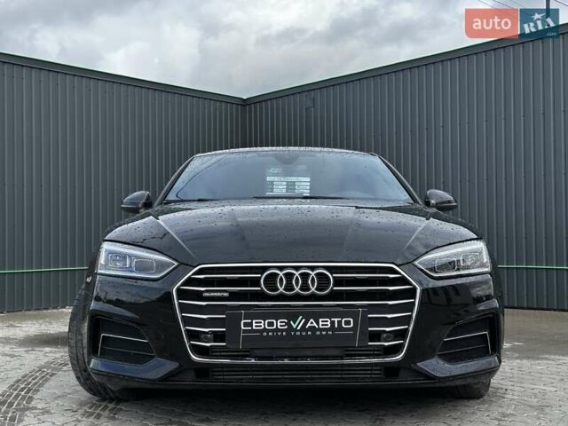 Черный Ауди A5 Sportback, объемом двигателя 2 л и пробегом 62 тыс. км за 23499 $, фото 1 на Automoto.ua