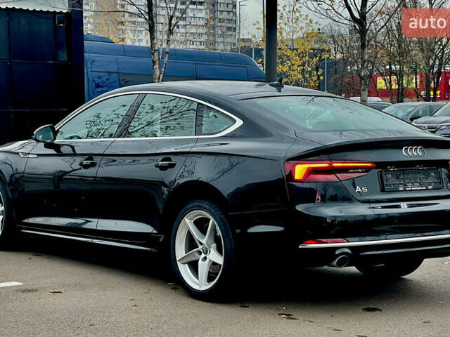 Черный Ауди A5 Sportback, объемом двигателя 2 л и пробегом 71 тыс. км за 22200 $, фото 9 на Automoto.ua