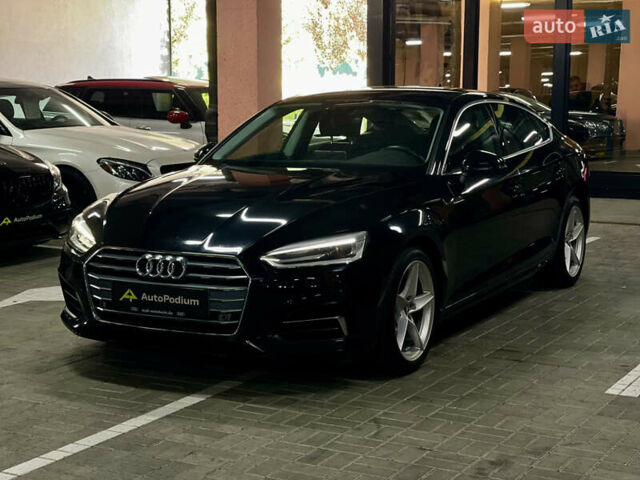 Черный Ауди A5 Sportback, объемом двигателя 2 л и пробегом 71 тыс. км за 24500 $, фото 3 на Automoto.ua
