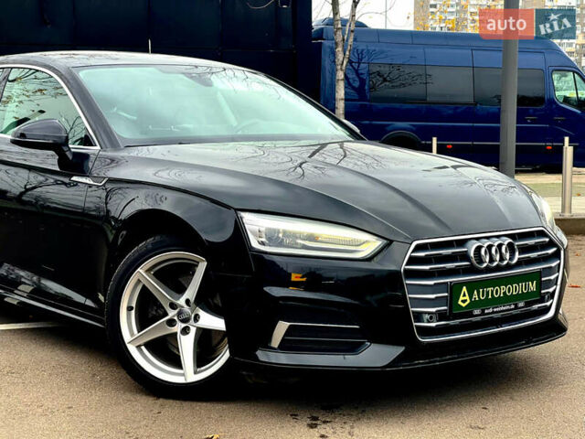 Черный Ауди A5 Sportback, объемом двигателя 2 л и пробегом 71 тыс. км за 22200 $, фото 3 на Automoto.ua