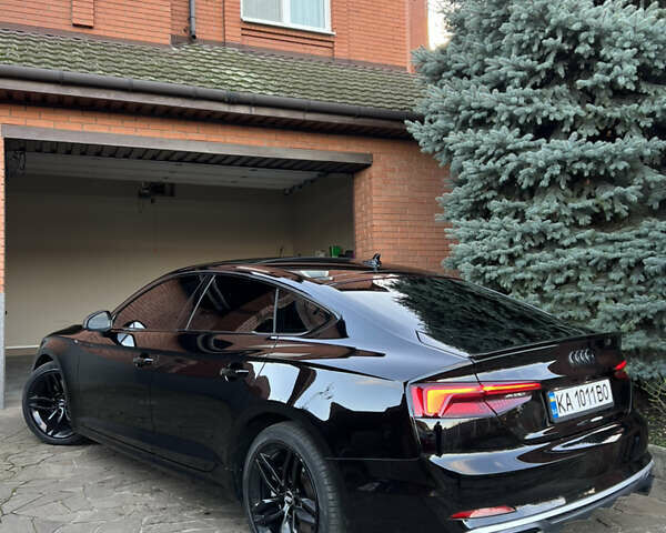 Черный Ауди A5 Sportback, объемом двигателя 1.98 л и пробегом 83 тыс. км за 26300 $, фото 8 на Automoto.ua
