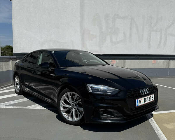 Черный Ауди A5 Sportback, объемом двигателя 2 л и пробегом 93 тыс. км за 30432 $, фото 1 на Automoto.ua