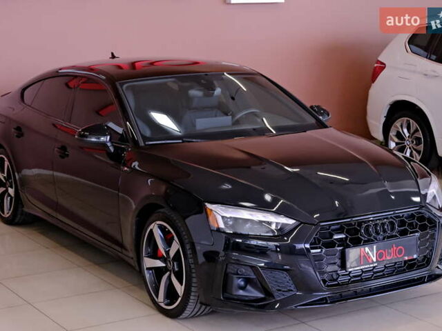 Чорний Ауді A5 Sportback, об'ємом двигуна 2 л та пробігом 48 тис. км за 29900 $, фото 3 на Automoto.ua