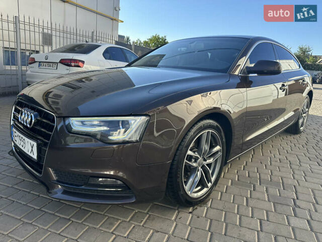 Коричневый Ауди A5 Sportback, объемом двигателя 2 л и пробегом 144 тыс. км за 16000 $, фото 4 на Automoto.ua