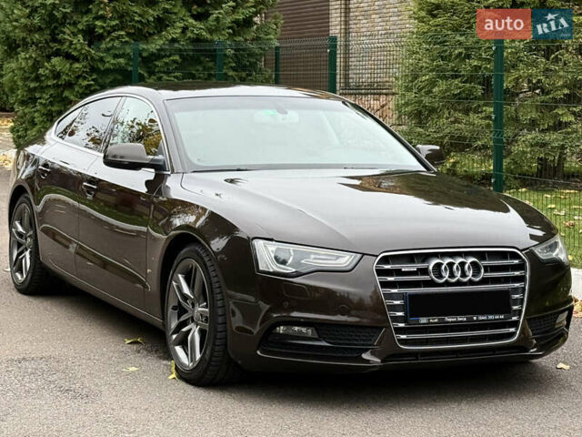 Коричневый Ауди A5 Sportback, объемом двигателя 2 л и пробегом 220 тыс. км за 11950 $, фото 1 на Automoto.ua